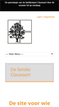 Mobile Screenshot of clauwaert.be